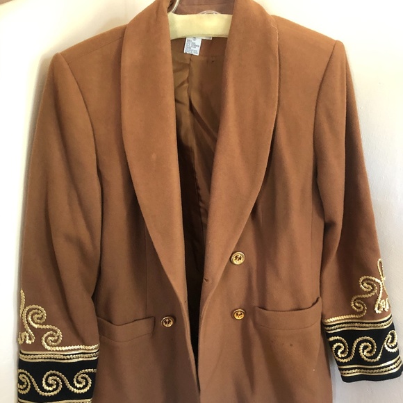 Vintage Charles Uluech Wool/Cashmere blazer - Picture 1 of 3